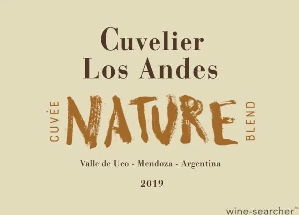 2019 Cuvelier Los Andes Cuvée Nature Blend Valle de Uco - click image for full description