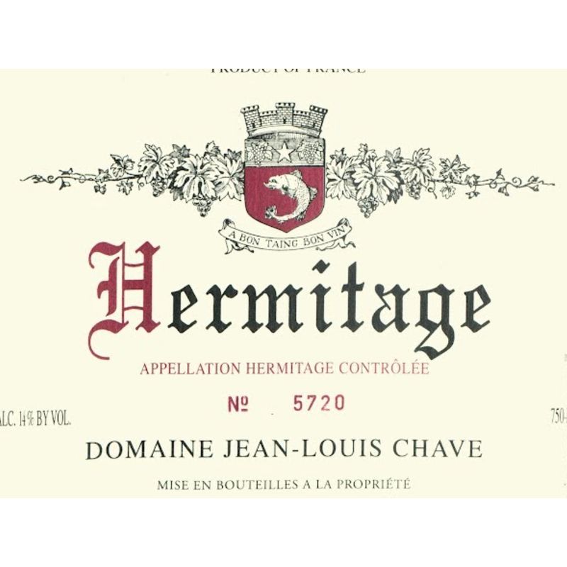 2020 DOMAINE JEAN-LOUIS CHAVE HERMITAGE, RHONE, FRANCE 3 Liter image