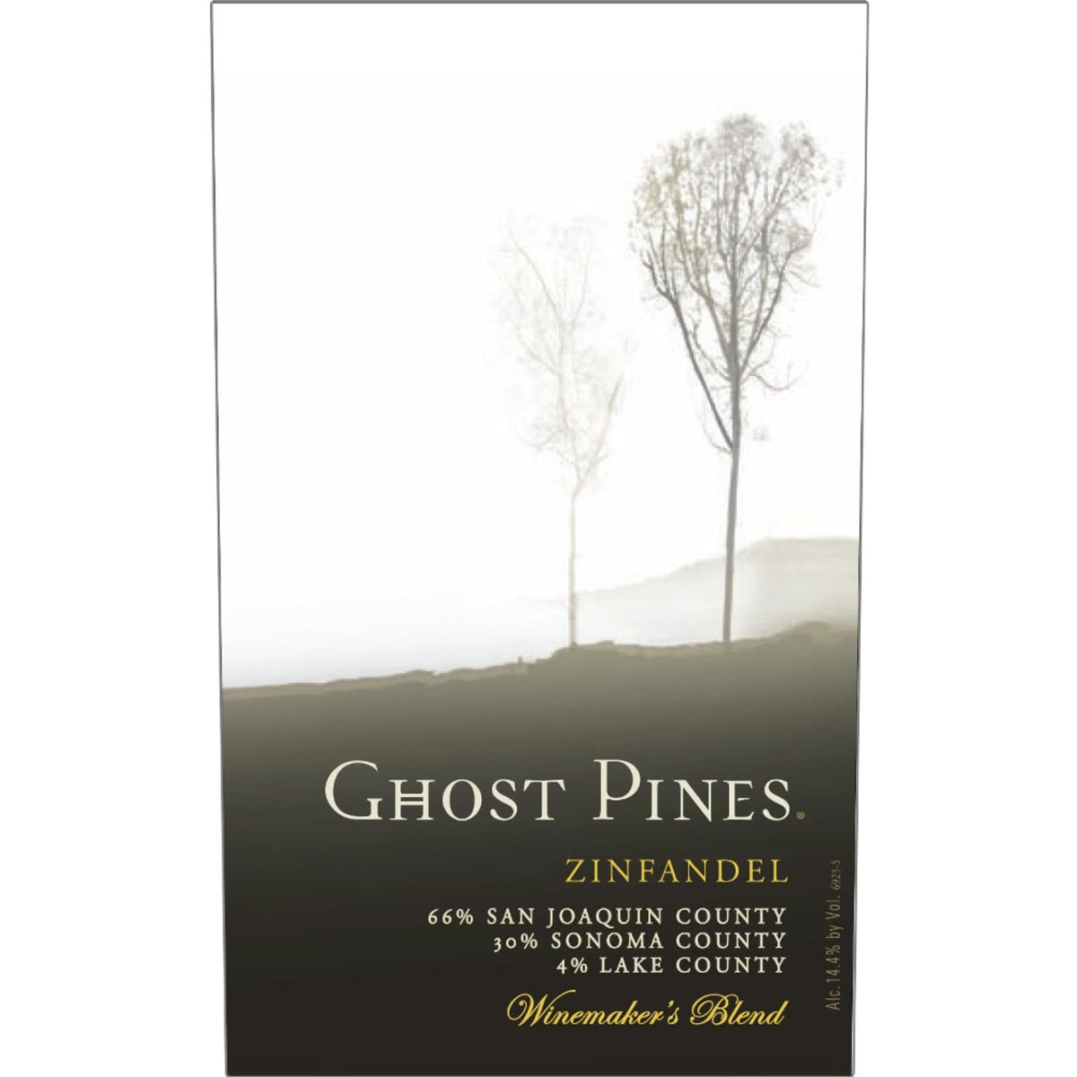 2014 Ghost Pines Zinfandel Joaquin Sonoma Lake - click image for full description