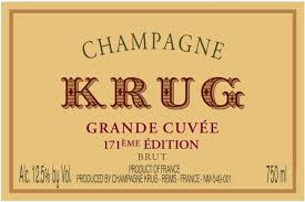 MV Krug Grande Cuvee Champagne 171st Edition - click image for full description