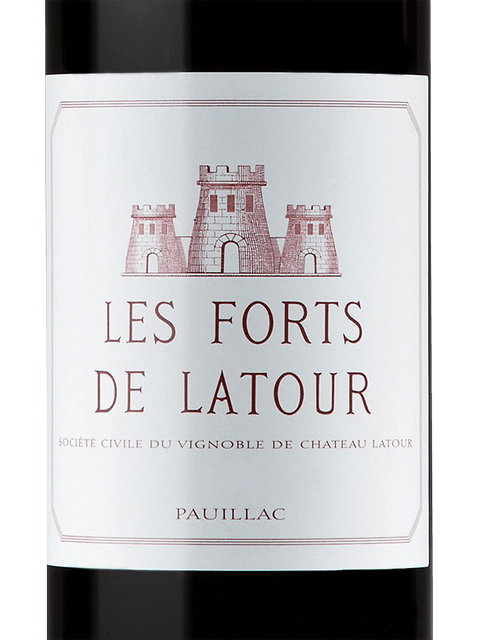 1976 Chateau Latour 'Les Forts de Latour' Pauillac (mid shoulder fill) - click image for full description