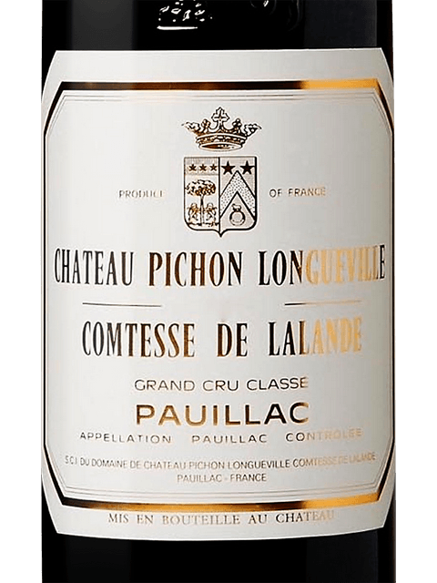 1980 Chateau Pichon Longueville Comtesse de Lalande, Pauillac, France - click image for full description