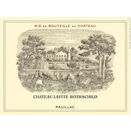 1982 Chateau Lafite Rothschild Pauillac (mid shoulder, torn label) - click image for full description