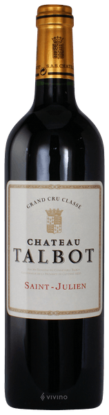 1982 Chateau Talbot, Saint-Julien, France - click image for full description