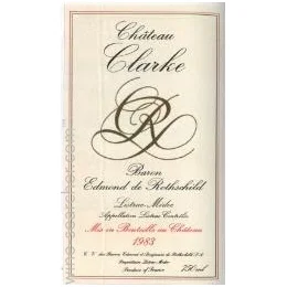 1983 Chateau Clarke Listrac-Medoc MAGNUM - click image for full description