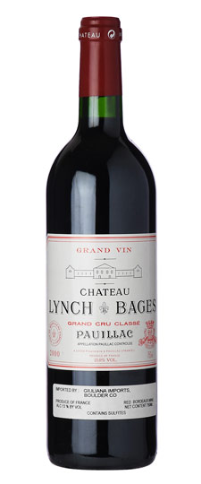 1983 CHATEAU LYNCH BAGES PAUILLAC - click image for full description