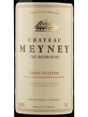 1989 Chateau Meyney Saint-Estephe - click image for full description