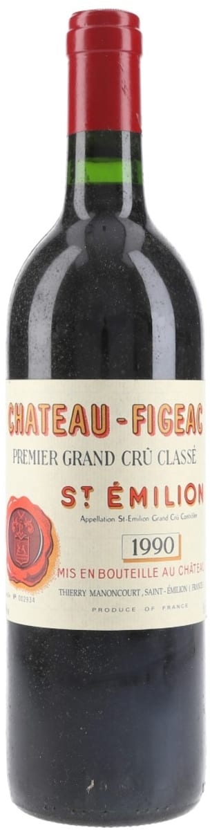 1990 Chateau Figeac, Saint-Emilion Grand Cru, France - click image for full description