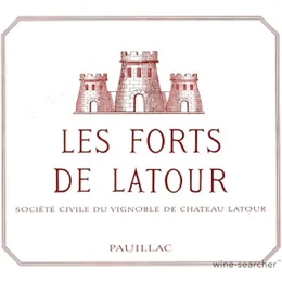 1995 Chateau Latour 'Les Forts de Latour' Pauillac, France - click image for full description