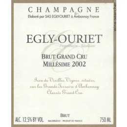 2002 Egly-Ouriet Grand Cru Brut Millesime - click image for full description