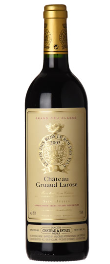 2003 Chateau Gruaud Larose St Julien - click image for full description