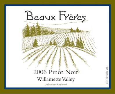 2021 Beaux Freres Pinot Noir Willamette Valley - click image for full description