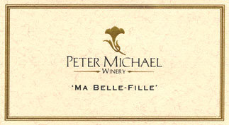 2019 Peter Michael 'Ma Belle-Fille' Chardonnay Knights Valley - click image for full description