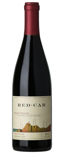 2012 Red Car Zephyr Farms Vineyard Pinot Noir SOnoma Coast image