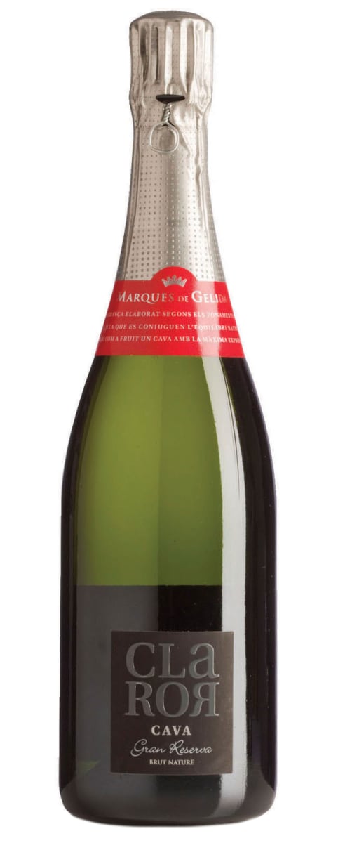 2014 Gelida CLAROR Brut Nature Gran Reserva Cava - click image for full description