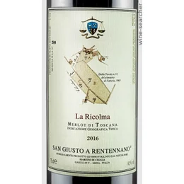 2014 Tenuta San Giusto a Rentennano Merlot Toscana La Ricolma - click image for full description