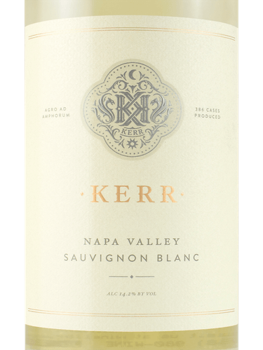 2015 Kerr Sauvignon Blanc Napa - click image for full description