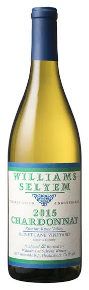 2015 Williams Selyem Chardonnay Olivet Lane Vineyard Russian River image
