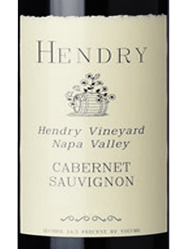 2017 HENDRY CABERNET SAUVIGNON HENDRY VINEYARDS NAPA VALLEY, USA image