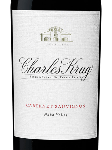 2018 Charles Krug Cabernet Sauvignon Howell Mountain Napa - click image for full description