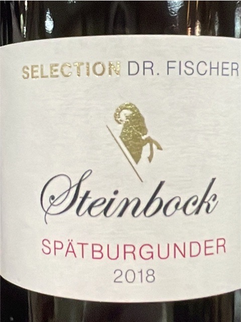 2018 Dr. Fischer Spatburgunder 