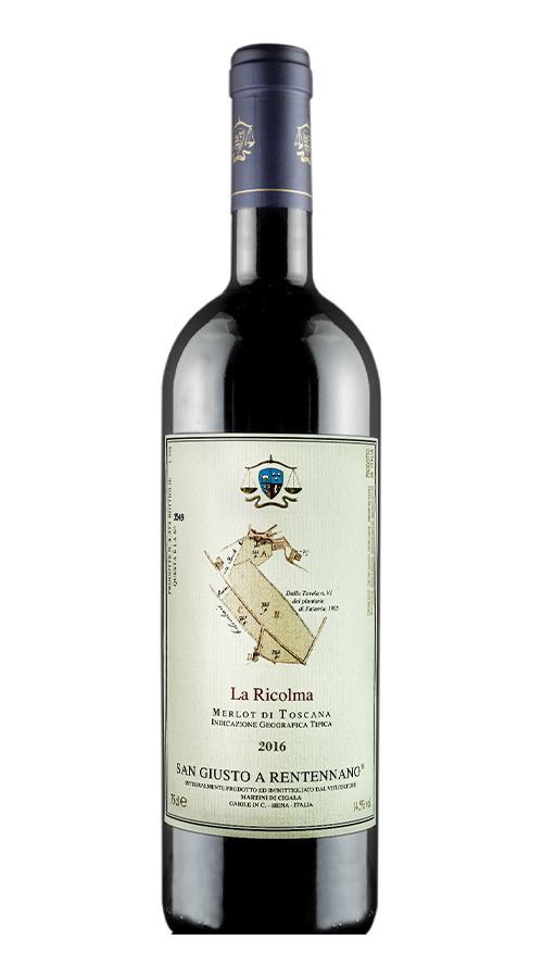 2018 Tenuta San Giusto a Rentennano Merlot Toscana La Ricolma - click image for full description