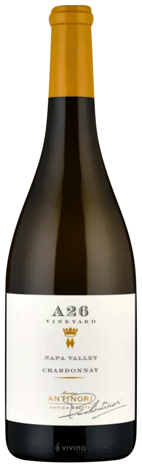 2019 Antica Chardonnay A26 Vineyard Napa - click image for full description