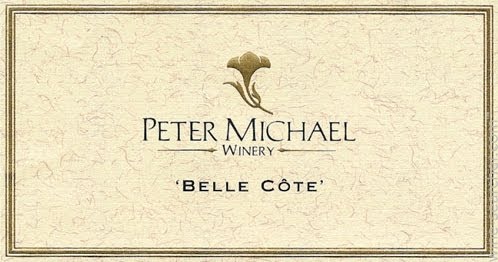 2019 Peter Michael 'Belle Cote' Chardonnay Knights Valley - click image for full description