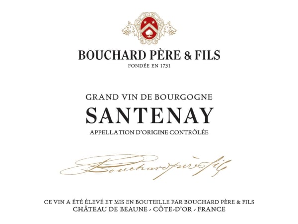 2019 Bouchard Pere et Fils Santenay - click image for full description