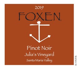 2019 Foxen Pinot Noir Julia's Vineyard Santa Maria Valley image