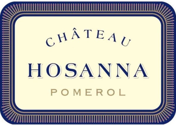 2020 Chateau Hosanna Pomerol - click image for full description