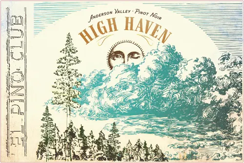 2020 El Pino Club High Haven Pinot Noir Anderson Valley - click image for full description