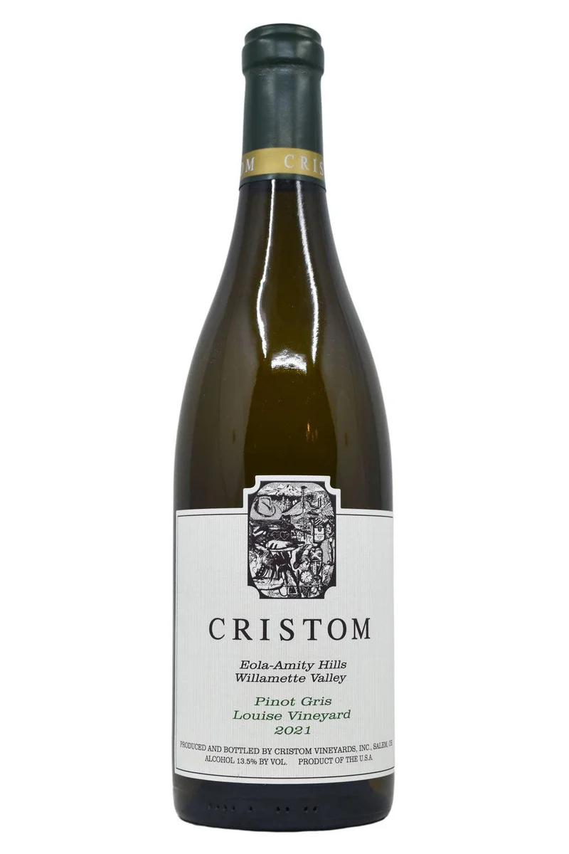 2021 Cristom Pinot Gris LOUISE VINEYARD Willamette Valley - click image for full description