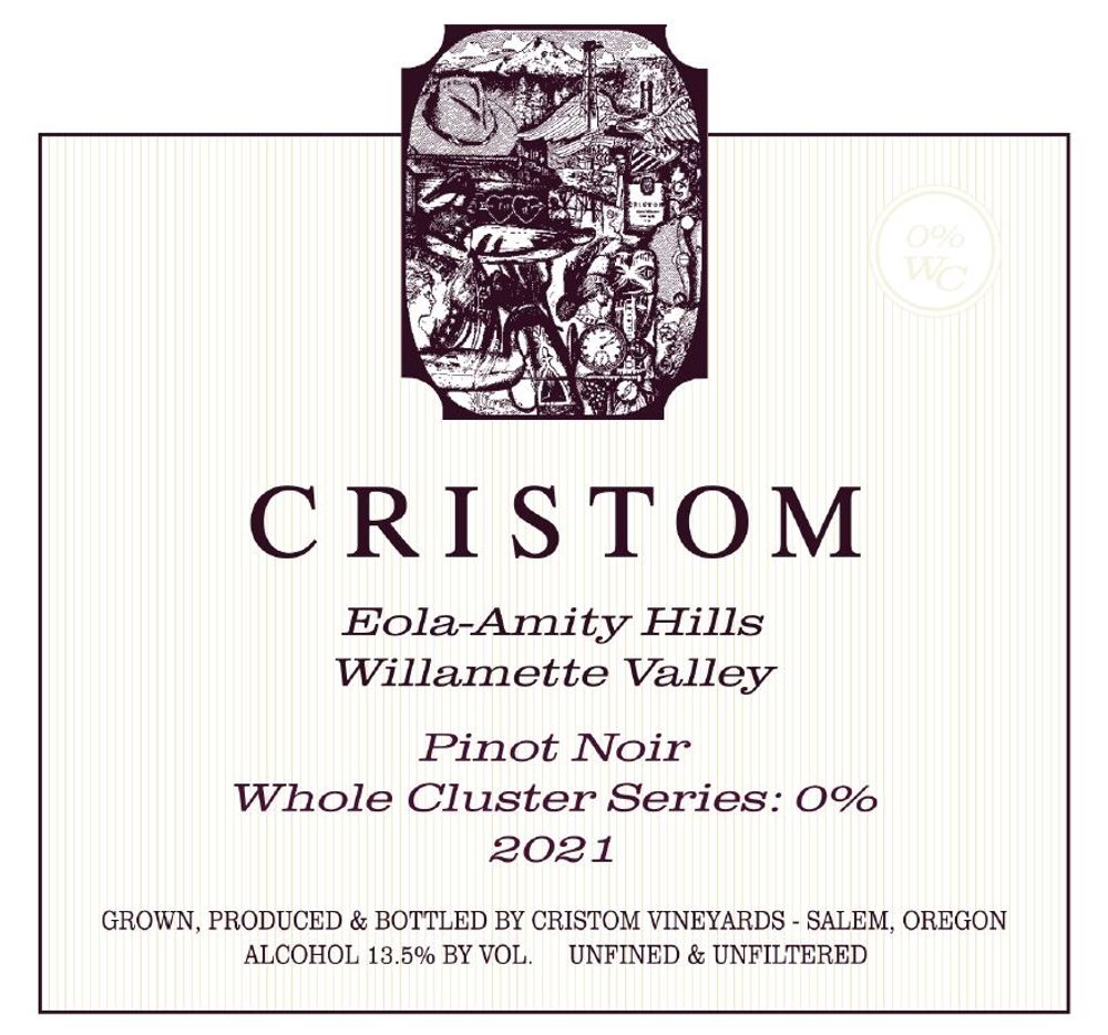 2021 Cristom Pinot Noir Whole Cluster Series 0% image