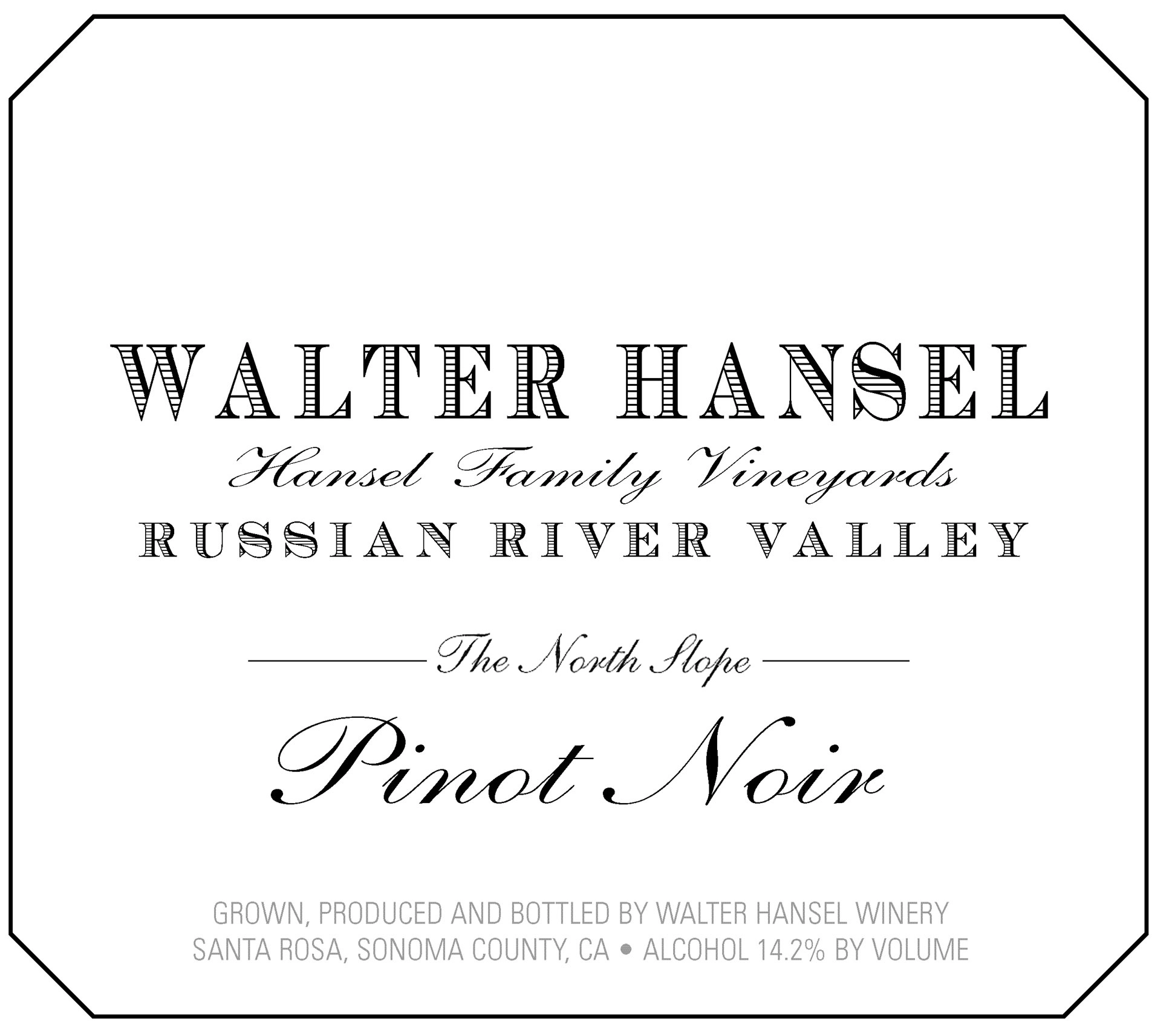 2021 WALTER HANSEL NORTH SLOPE PINOT NOIR RUSSIAN RIVER image