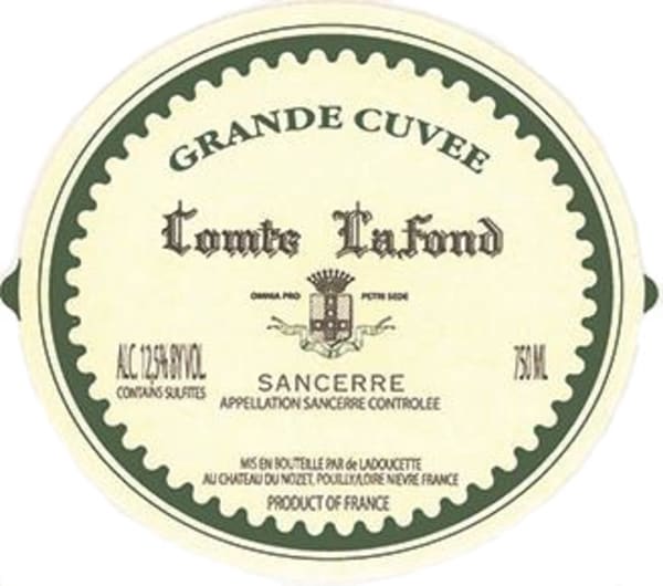 2022 Baron de Ladoucette Comte Lafond Sancerre Grande Cuvee Loire - click image for full description