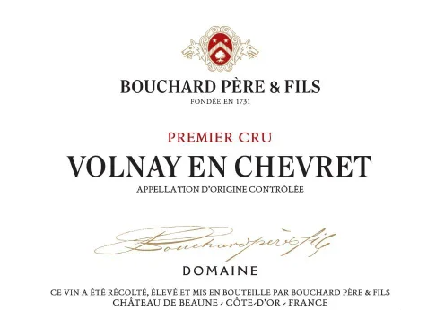 2022 Bouchard Pere et Fils Volnay En Chevret 1er Cru - click image for full description