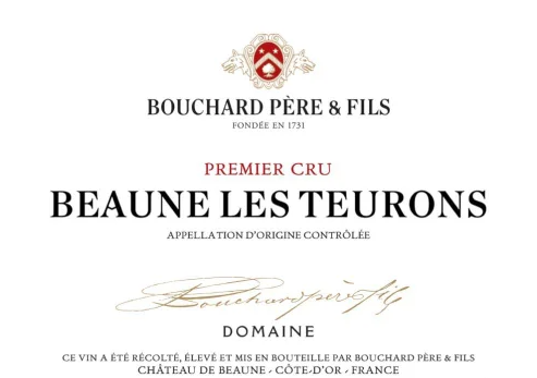 2022 Bouchard Pere and Fils Beaune Teurons 1er Cru - click image for full description