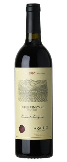 1995 Araujo Cabernet Sauvignon Eisele Vineyard Napa - click image for full description