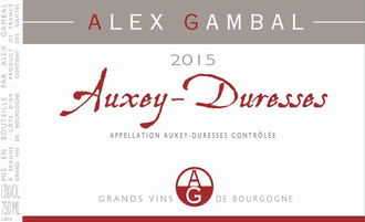 2016 ALEX GAMBAL AUXEY DURESSES ROUGE MAGNUM - click image for full description