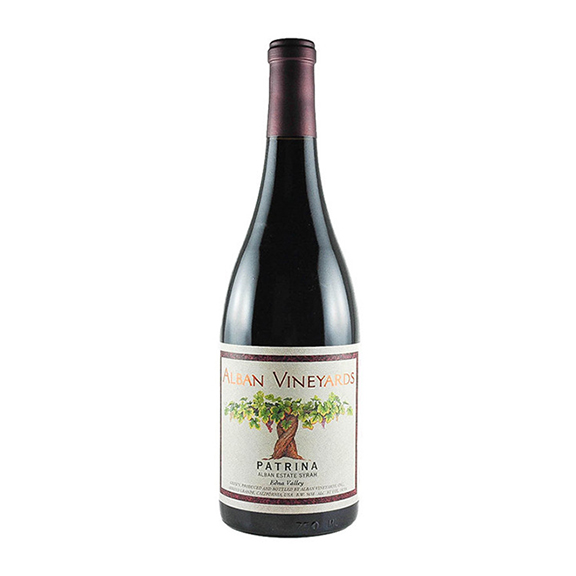 2021 ALBAN VINEYARDS 'PATRINA' SYRAH EDNA VALLEY, USA - click image for full description