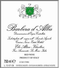 2022 Elio Altare Barbera d'Alba DOC - click image for full description