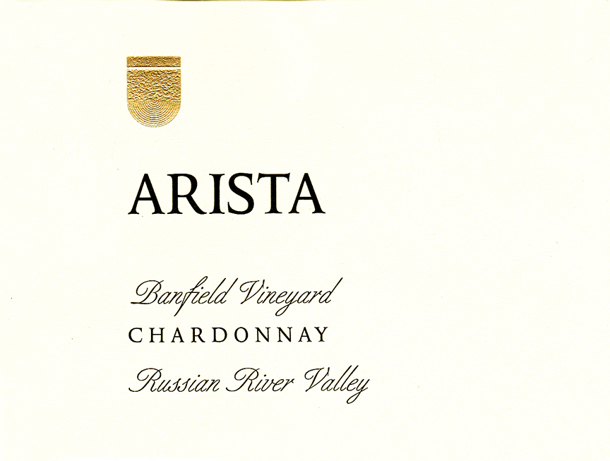 2021 Arista Banfield Vineyard Chardonnay Russian River Valley - click image for full description