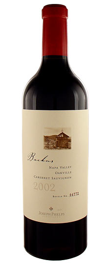 2009 Joseph Phelps Backus Cabernet Sauvignon Napa - click image for full description