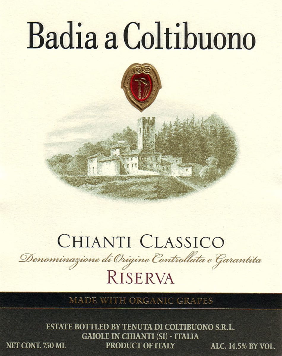 1964 Badia a Coltibuono Chianti Classico Riserva (low shoulder fill) image