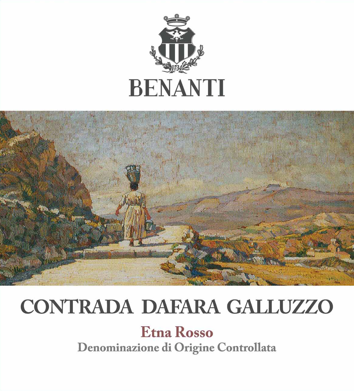 2020 Benanti 'Contrada Dafara Galluzzo' Etna Rosso - click image for full description