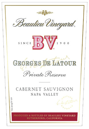 2011 Beaulieu Vineyard BV Georges de Latour Private Reserve Cabernet Sauvignon Napa Valley - click image for full description