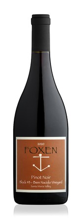 2020 Foxen Block 43 Bien Nacido Vineyard Pinot Noir - click image for full description