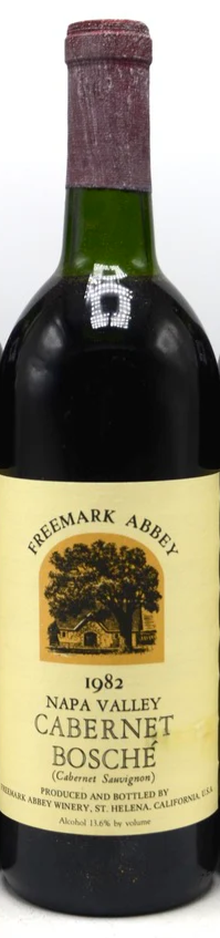 1982 Freemark Abbey 'Bosche' Cabernet Sauvignon, Rutherford, USA - click image for full description