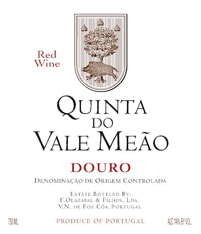 2020 Quinta do Vale Meao Tinto Douro Portugal - click image for full description